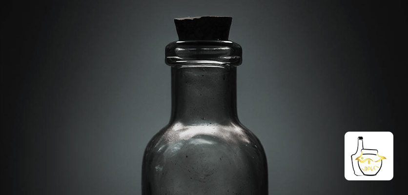 بطری شیشه‌ای برای اب - بطری شیشه ای رنگی