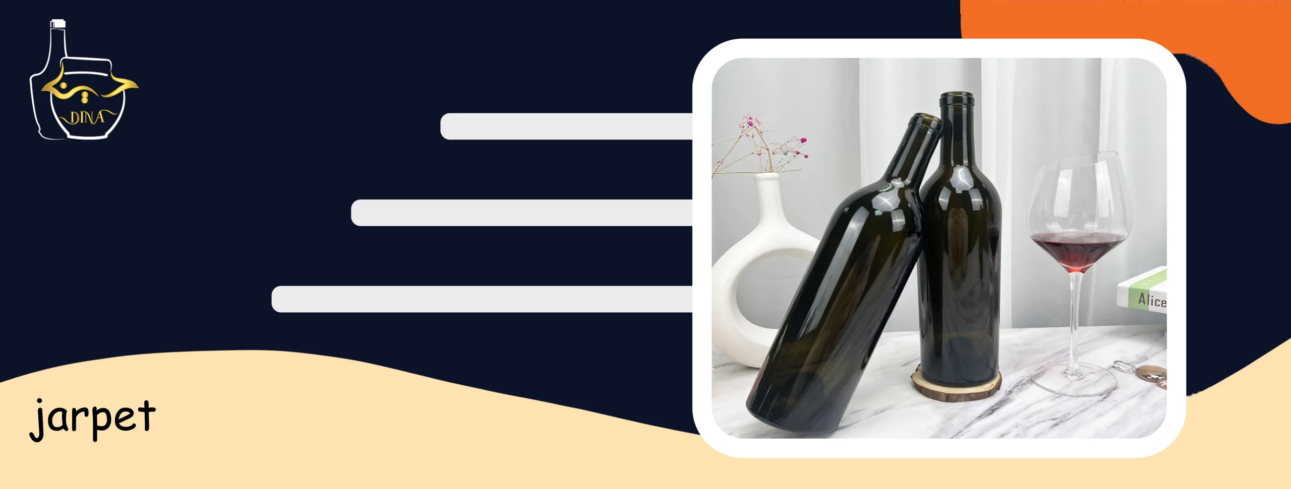 سایز و حجم بطری شیشه‌ ای مناسب برای شراب